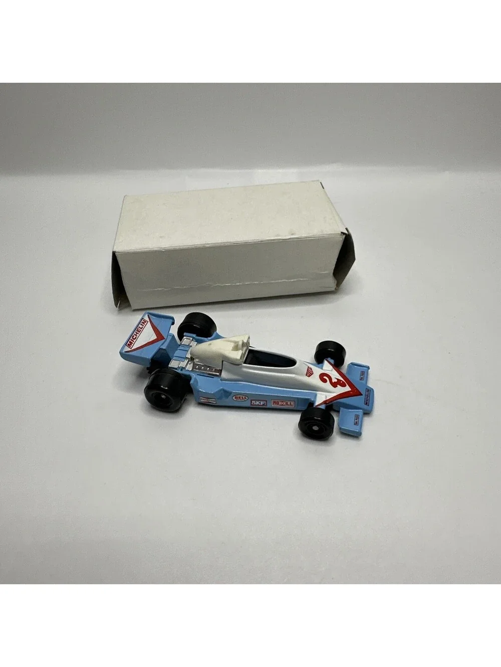 VINTAGE 1978 TOMICA McLAREN M 26 FORD NO.F39 CAR Blue White 1/56 FAST SHIPPING
